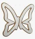 White Butterfly Earrings
