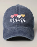Navy Mama Baseball Cap