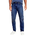Men's Flex Stretch Slim Straight Jeans Classic Denim Menswear